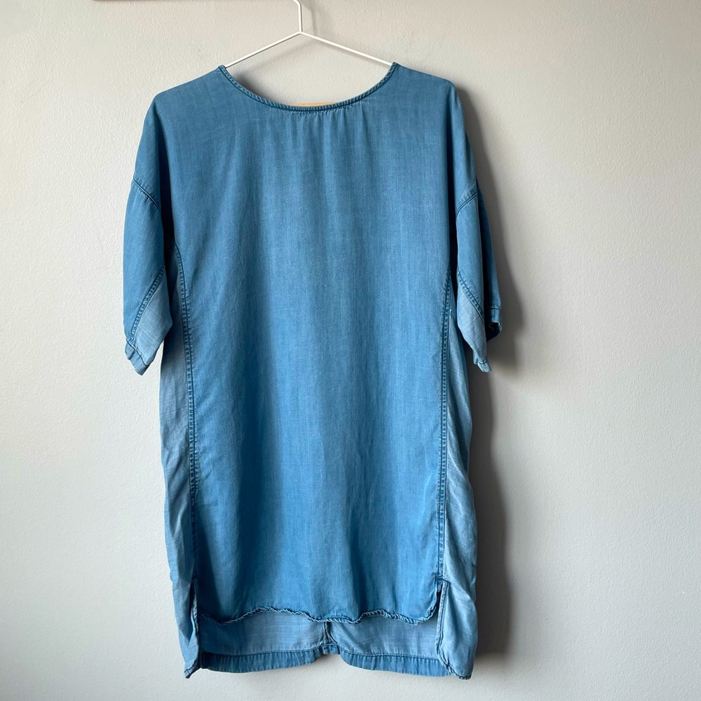 Life In Progress Denim Tee Shirt Dress Size xs